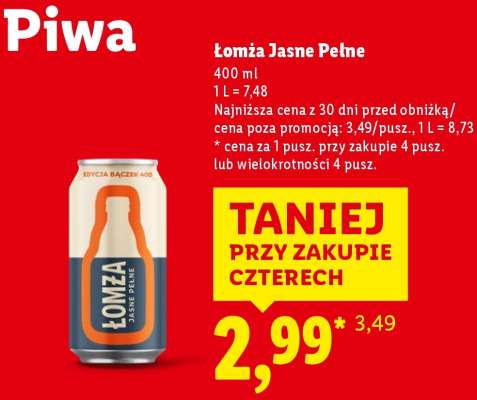 Łomża Jasne Pełne