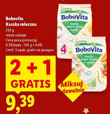 BOBOVITA Kaszka mleczna