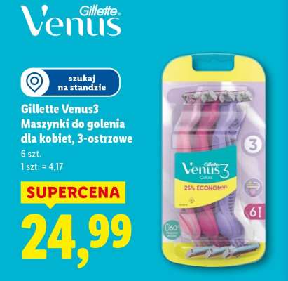 Gillette Venus3 Maszynki do golenia dla kobiet, 3-ostrzowe