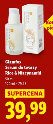 Glamfox Serum do twarzy Rice & Niacynamid