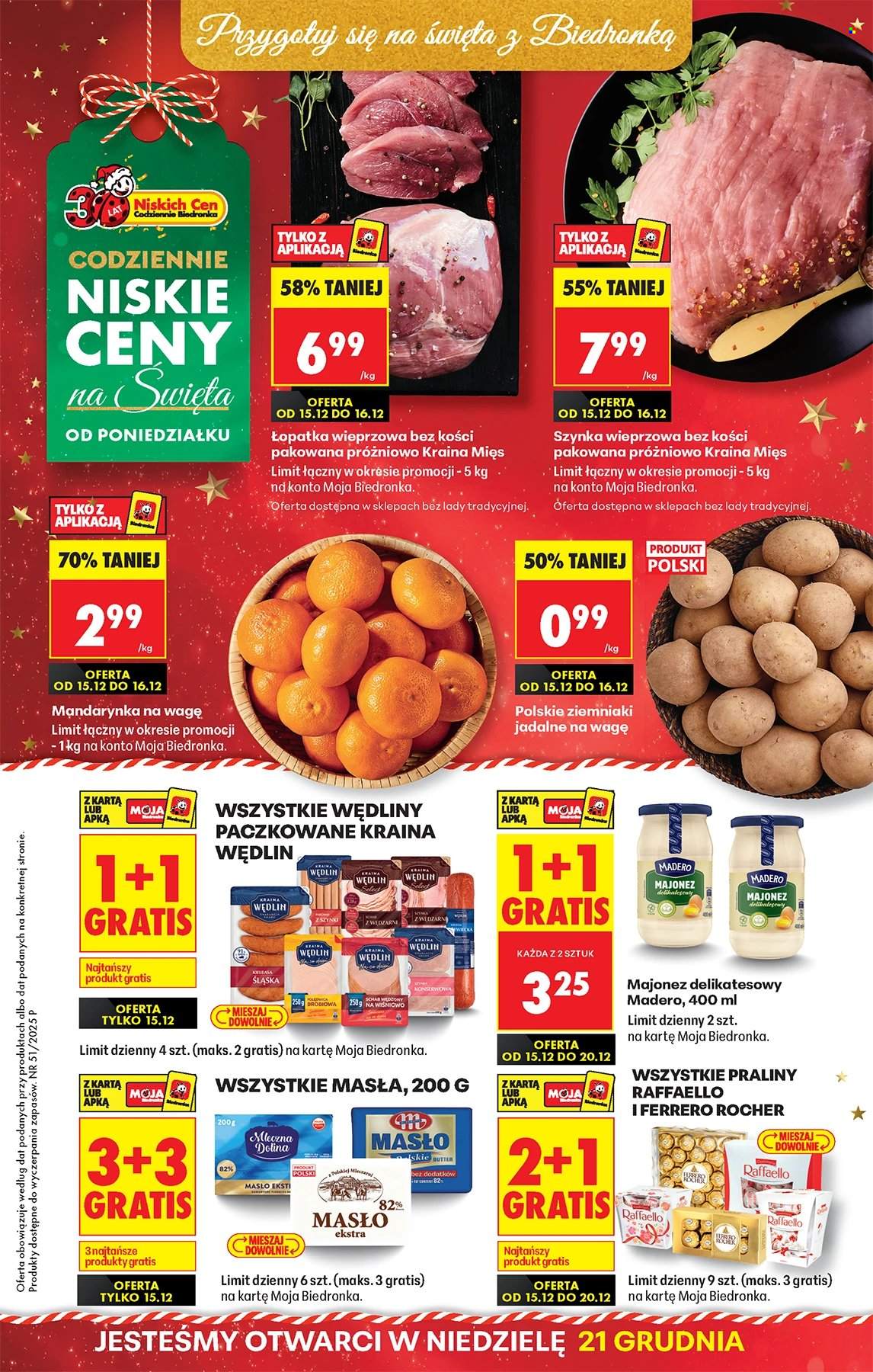 Gazetka Biedronka - 15.12.2025 - 20.12.2025. Strona 1