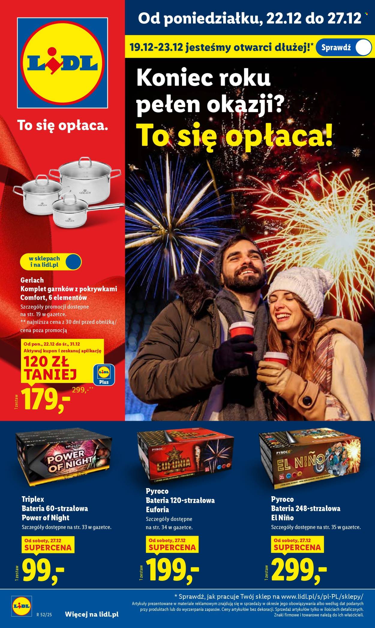 Gazetka Lidl - 22.12.2025 - 27.12.2025. Strona 1