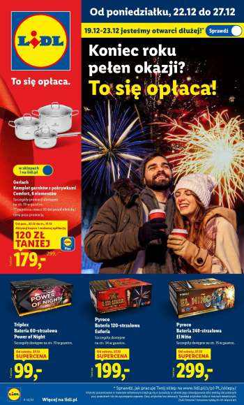 Gazetka Lidl - 22.12.2025 - 27.12.2025.