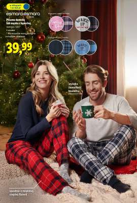 Piżama damska lub męska z bawełny