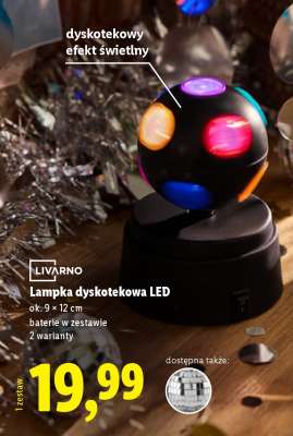 Lampka dyskotekowa LED