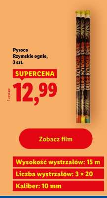 Pyroco Rzymskie ognie, 3 szt.