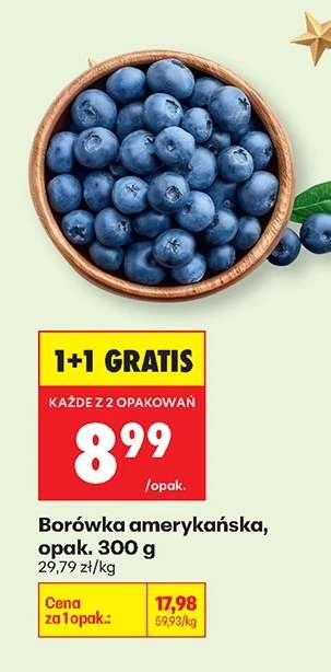 Borówka amerykańska opak 300 g