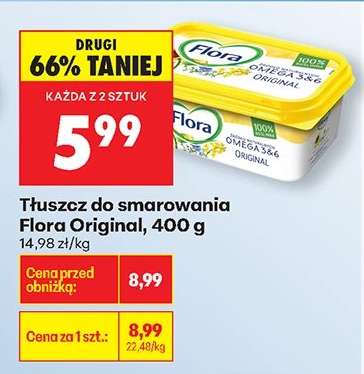 Tłuszcz do smarowania Flora Original, 400 g