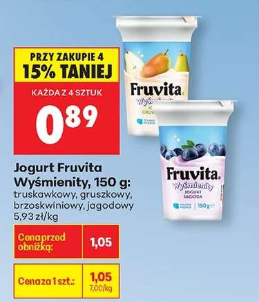 Jogurt Fruvita Wyśmienity, 150 g