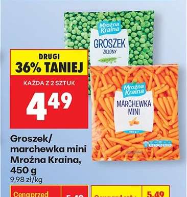 Groszek/ marchewka mini Mroźna Kraina, 450 g