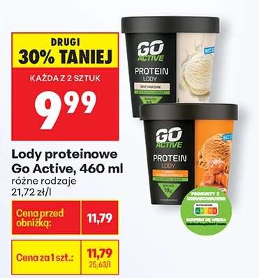 Lody proteinowe Go Active, 460 ml