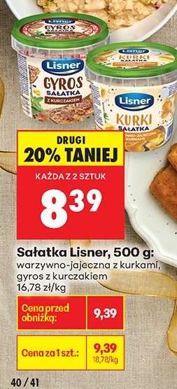 Sałatka Lisner, 500 g