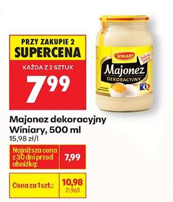 Majonez dekoracyjny Winiary 500 ml