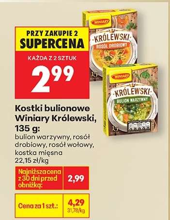 Kostki bulionowe Winiary Królewski, 135 g