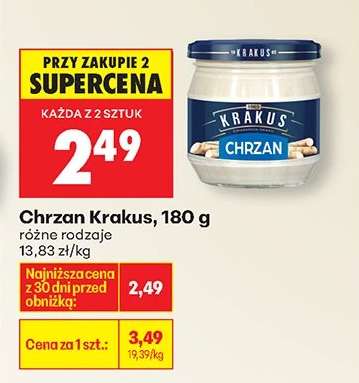 Chrzan Krakus , 180 g