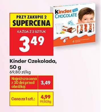 Kinder Czekolada, 50 g