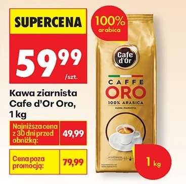 Kawa ziarnista Cafe d’Or Oro, 1 kg