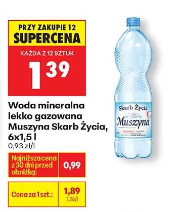 Muszyna Skarb Życia, 6x1,5 l
