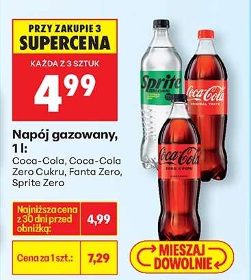 Napój gazowany, 1 l