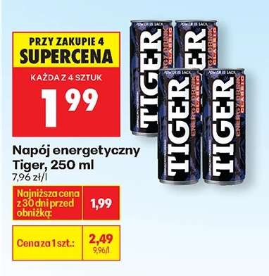 Napój energetyczny Tiger 250 ml
