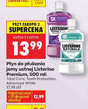 Płyn do płukania jamy ustnej Listerine Premium , 500 ml