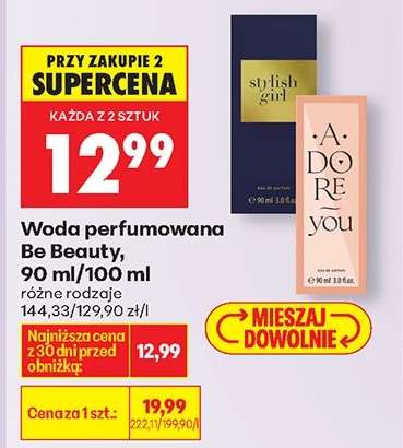 Woda perfumowana Be Beauty, 90 ml/100 ml
