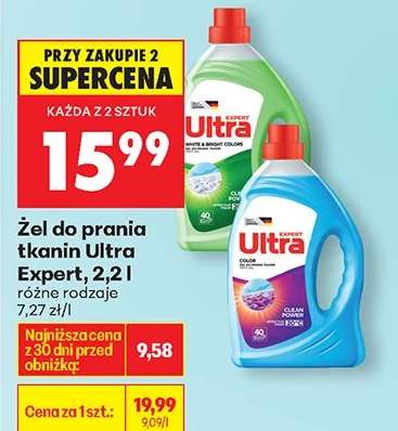 Żel do prania tkanin Ultra Expert, 2,2 l