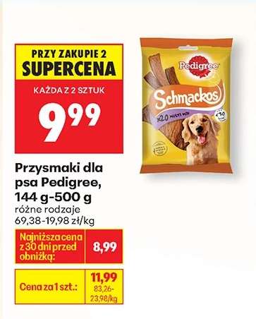 Przysmaki dla psa Pedigree 144 g 500 g