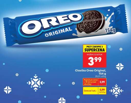 Ciastka Oreo Original, 154 g