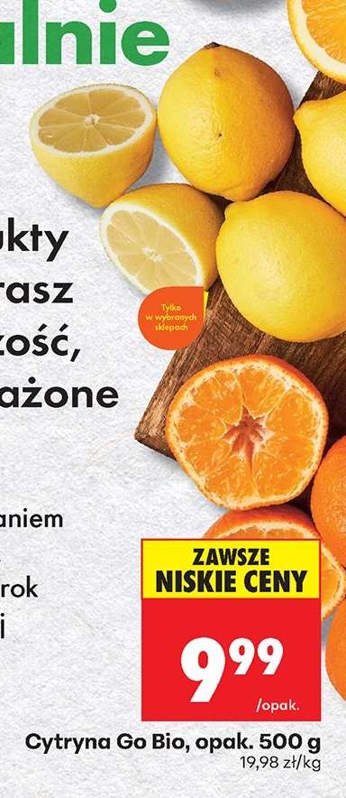 Cytryna Go Bio, opak. 500 g