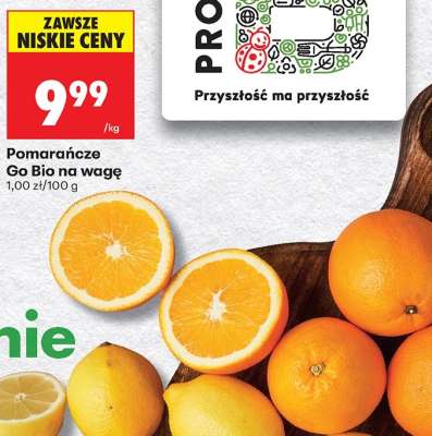 Pomarańcze Go Bio na wagę