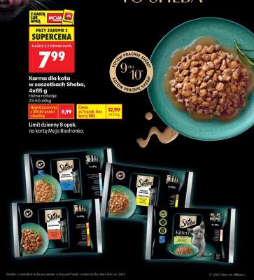 Karma dla kota w saszetkach Sheba, 4x85g