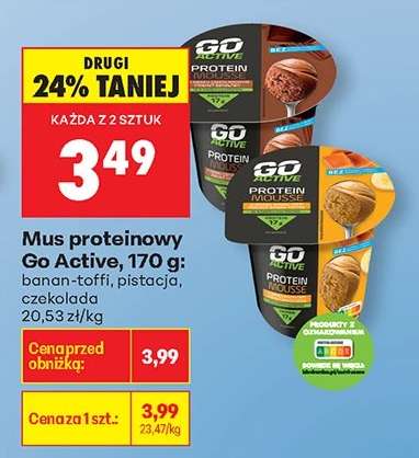 Mus proteinowy Go Active, 170 g