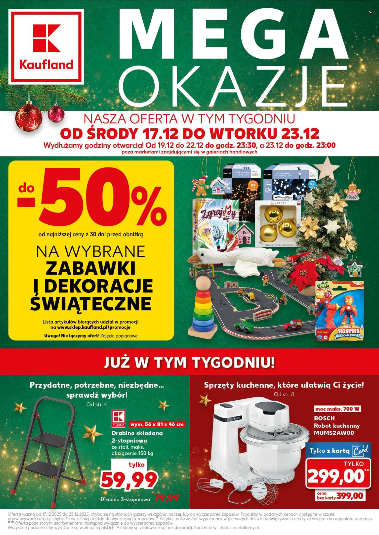 Gazetka Kaufland - 17.12.2025 - 23.12.2025. Strona 1