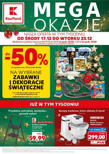 Gazetka Kaufland - 17.12.2025 - 23.12.2025.