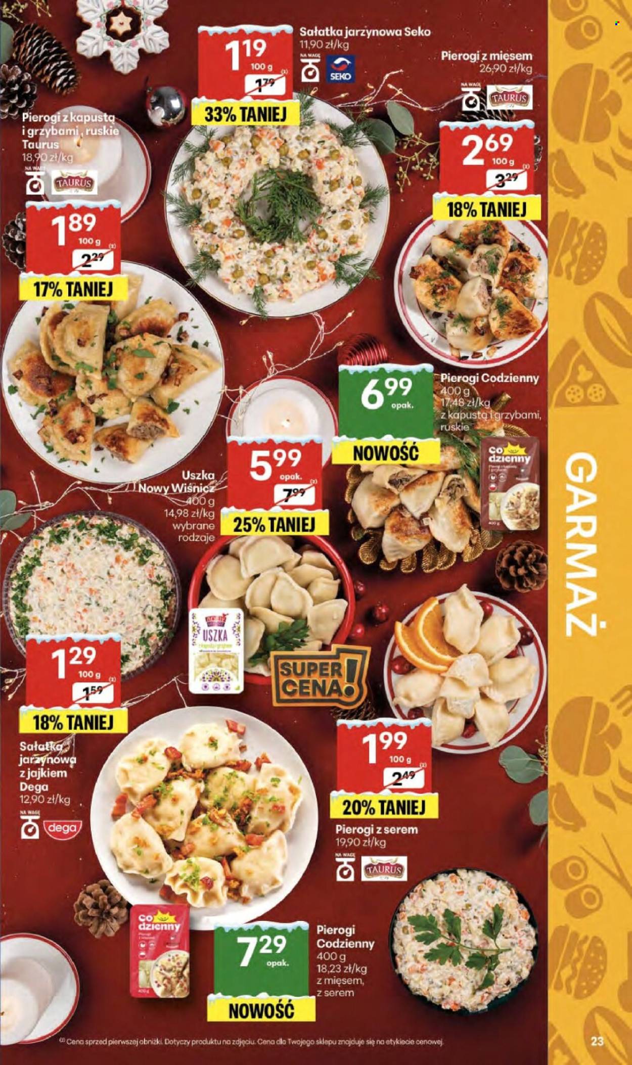 Gazetka Delikatesy Centrum - 18.12.2025 - 23.12.2025. Strona 23