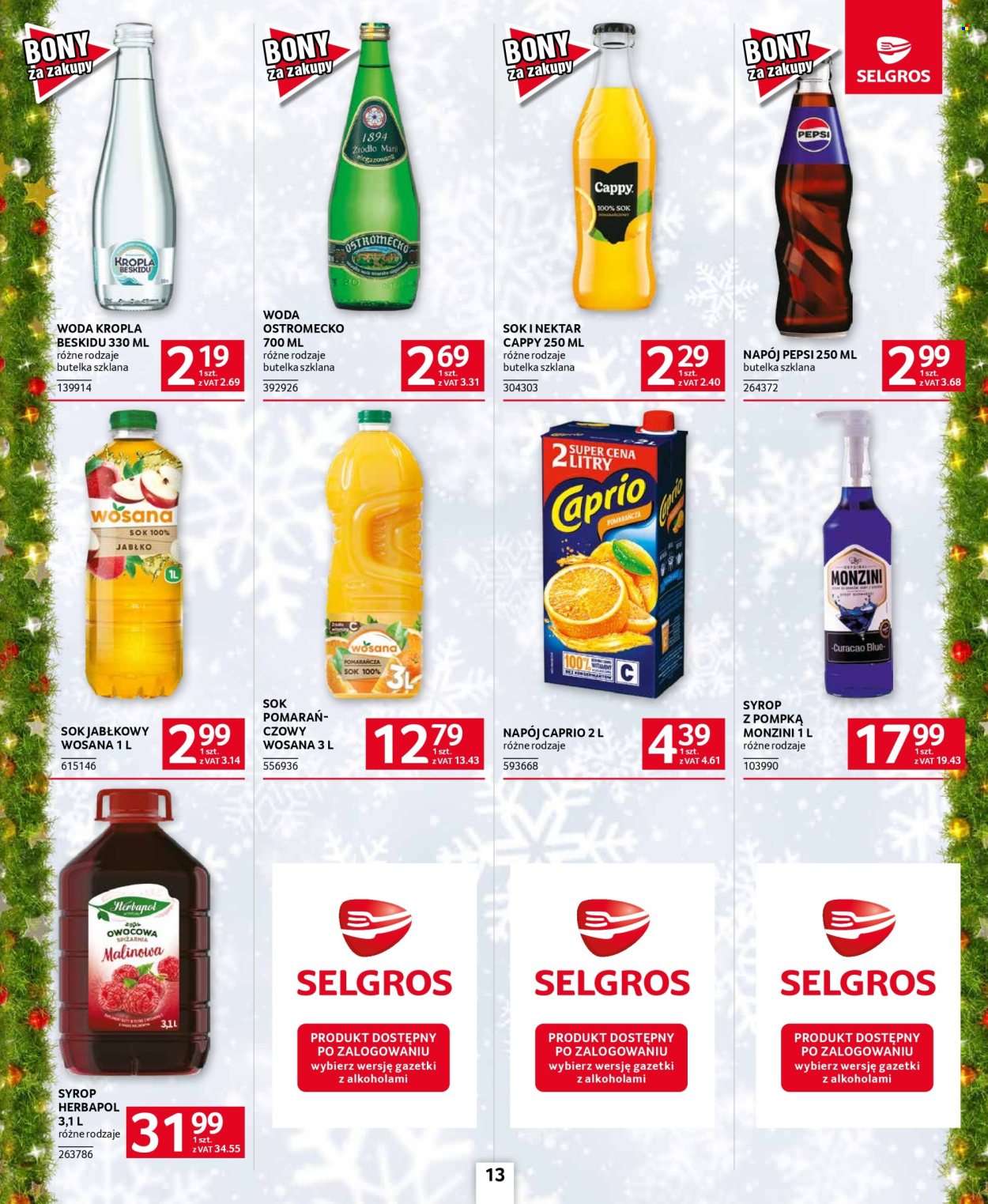 Gazetka Selgros - 18.12.2025 - 31.12.2025. Strona 13