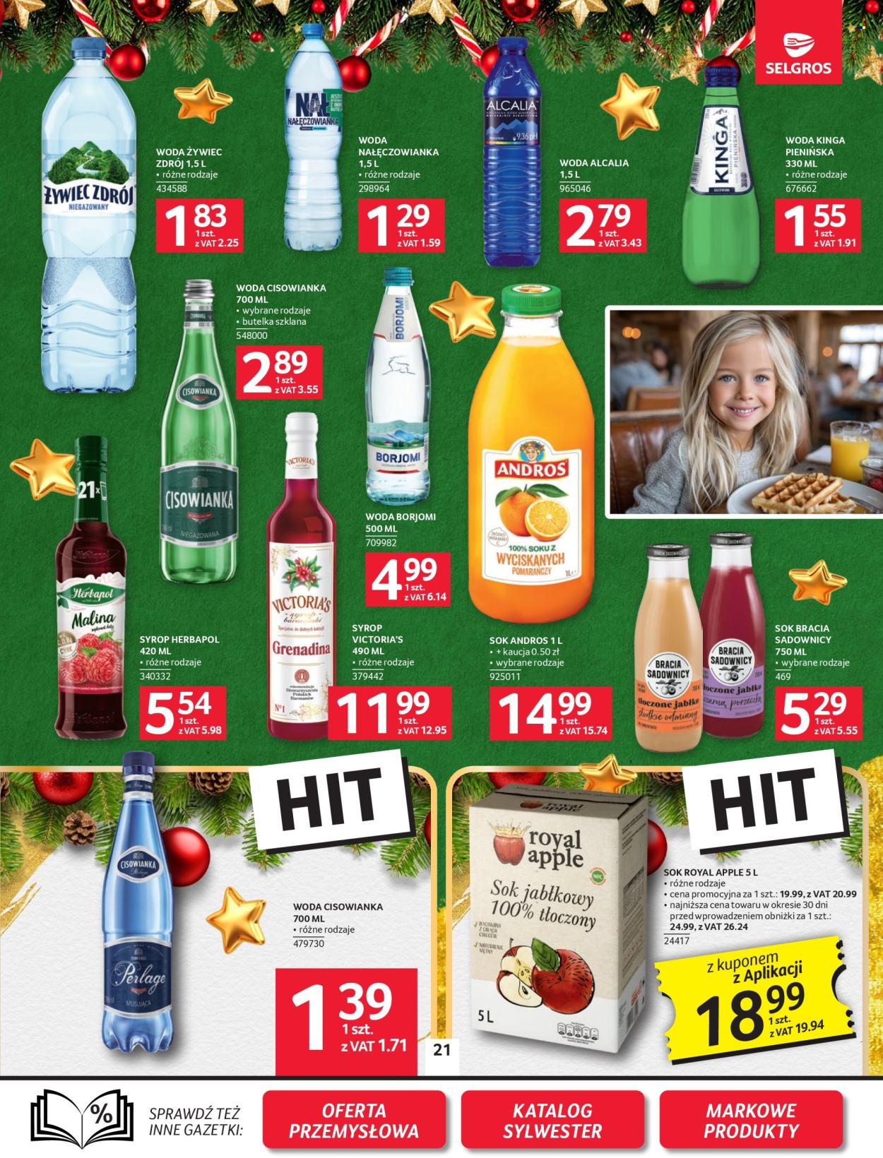 Gazetka Selgros - 18.12.2025 - 31.12.2025. Strona 21