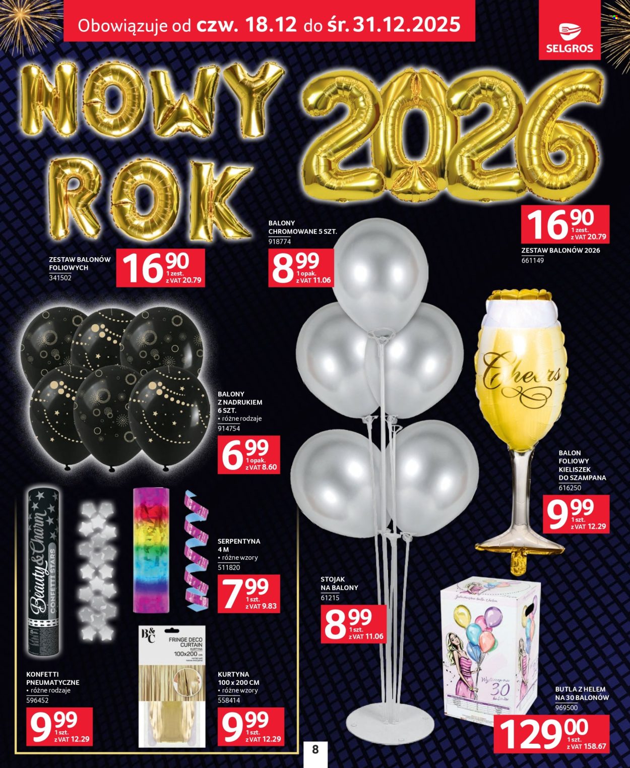 Gazetka Selgros - 18.12.2025 - 31.12.2025. Strona 8