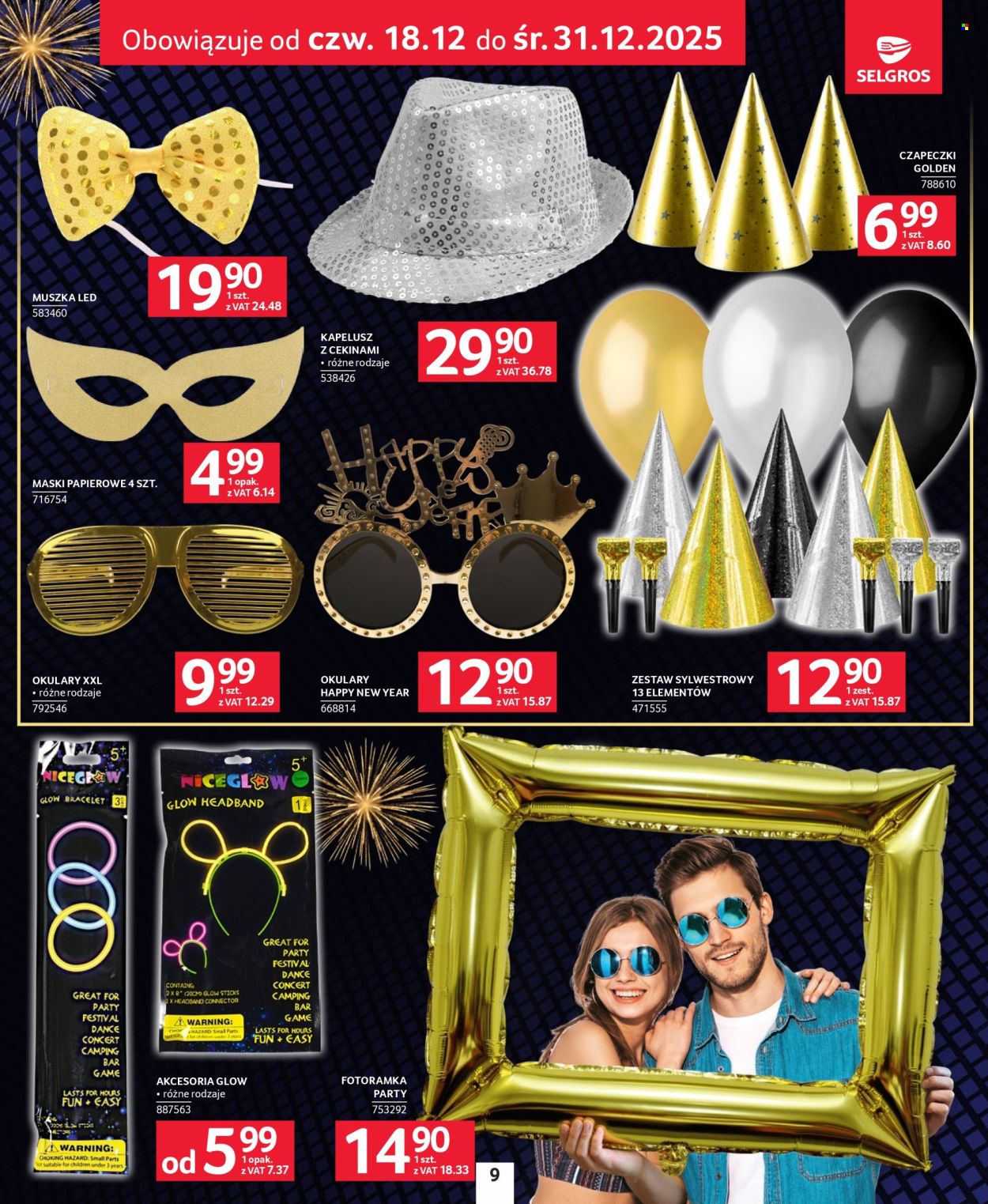 Gazetka Selgros - 18.12.2025 - 31.12.2025. Strona 9