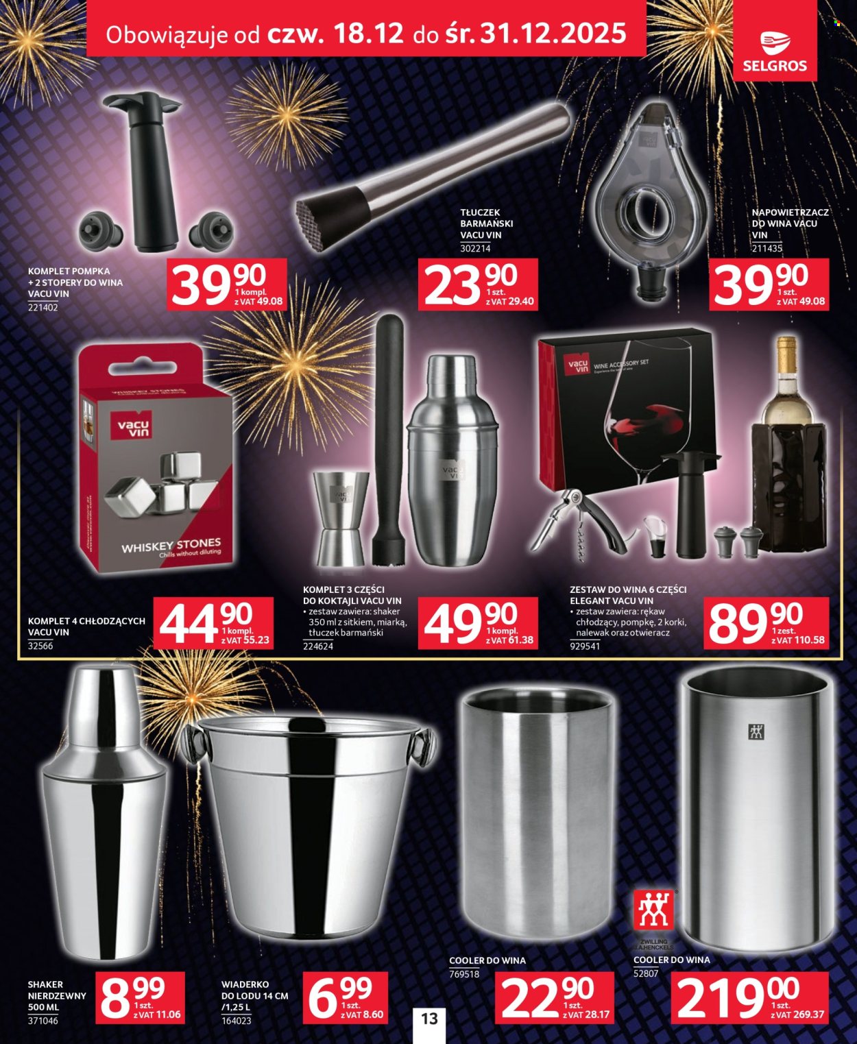 Gazetka Selgros - 18.12.2025 - 31.12.2025. Strona 13