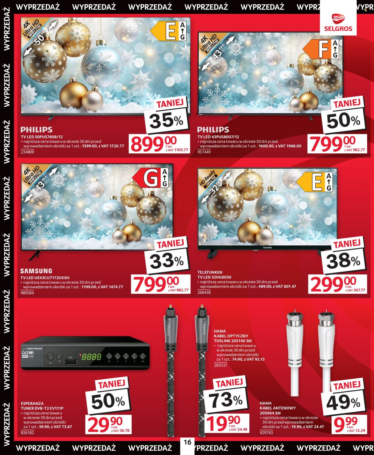 Gazetka Selgros - 18.12.2025 - 31.12.2025. Strona 16
