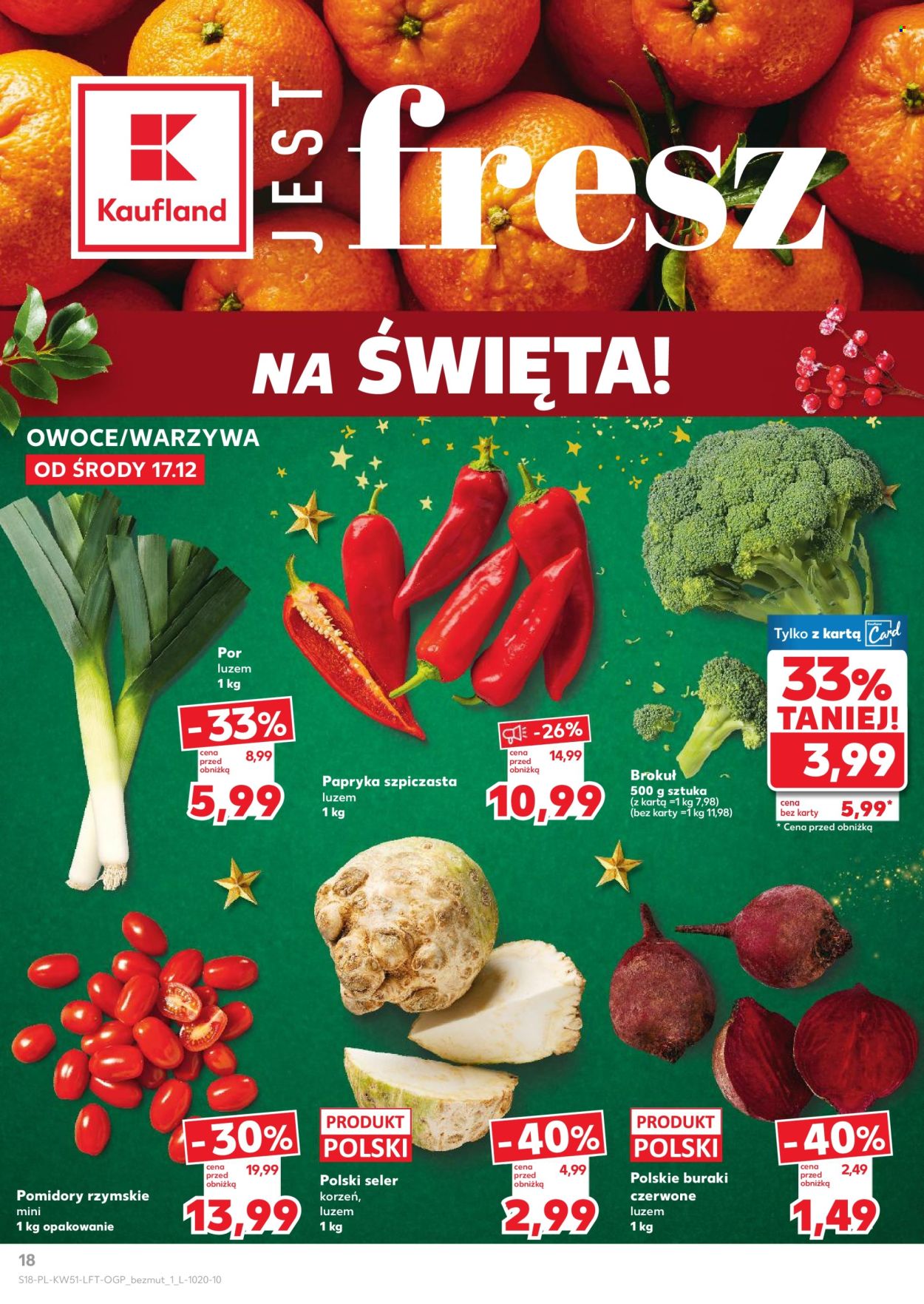 Gazetka Kaufland - 17.12.2025 - 23.12.2025. Strona 18