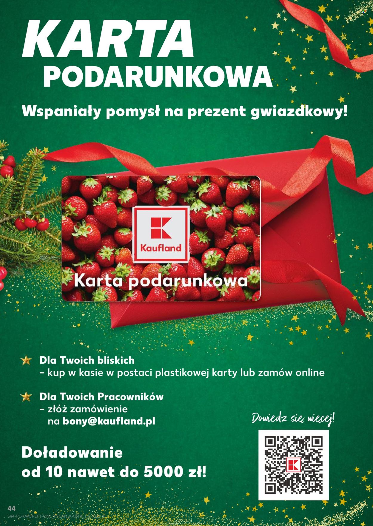 Gazetka Kaufland - 17.12.2025 - 23.12.2025. Strona 44