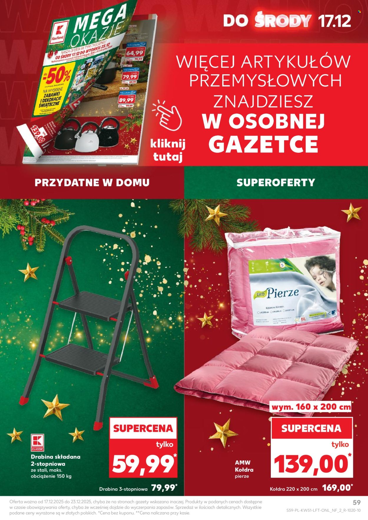 Gazetka Kaufland - 17.12.2025 - 23.12.2025. Strona 59
