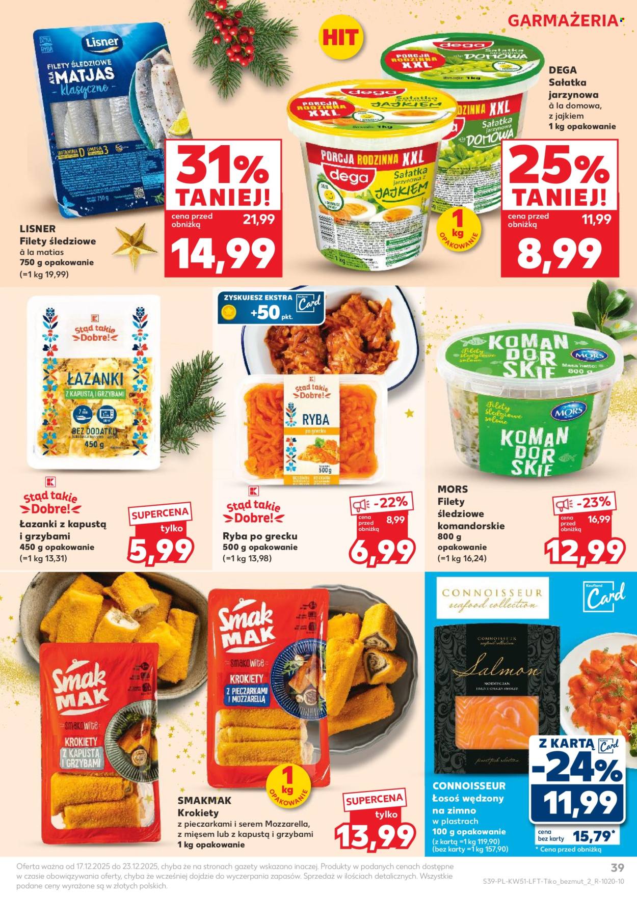 Gazetka Kaufland - 17.12.2025 - 23.12.2025. Strona 39