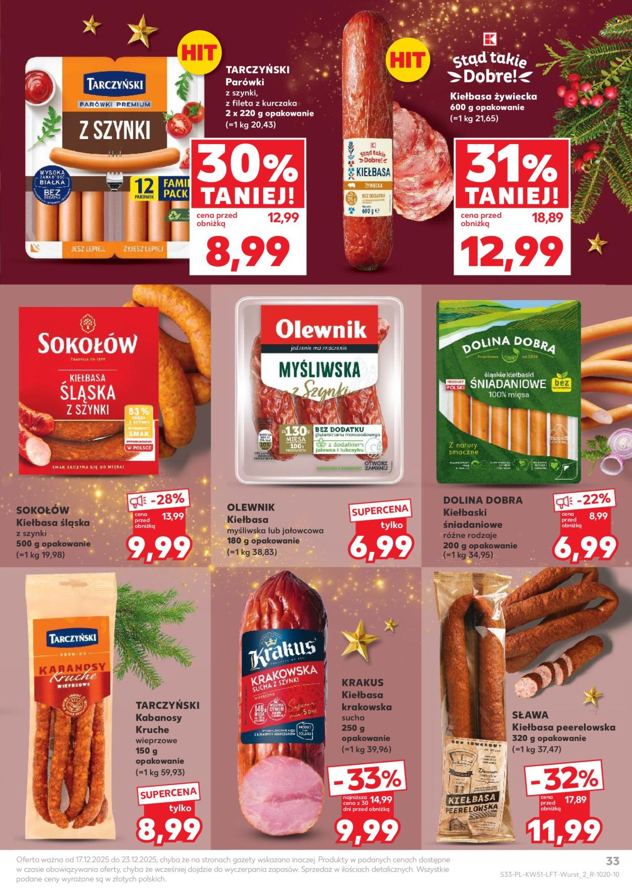 Gazetka Kaufland - 17.12.2025 - 23.12.2025. Strona 33