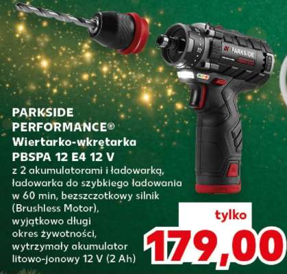 PARKSIDE PERFORMANCE® Wiertarko-wkrętarka PBSPA 12 E4 12 V