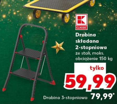 Drabina składana 2-stopniowa