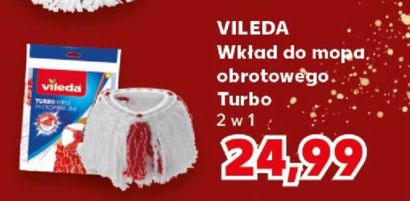 VILEDA Wkład do mopa obrotowego Turbo 2 w 1